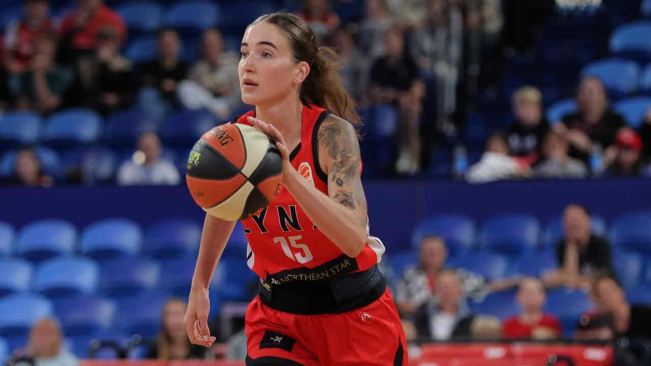 Perth Lynx co-captain Annelie Maley.