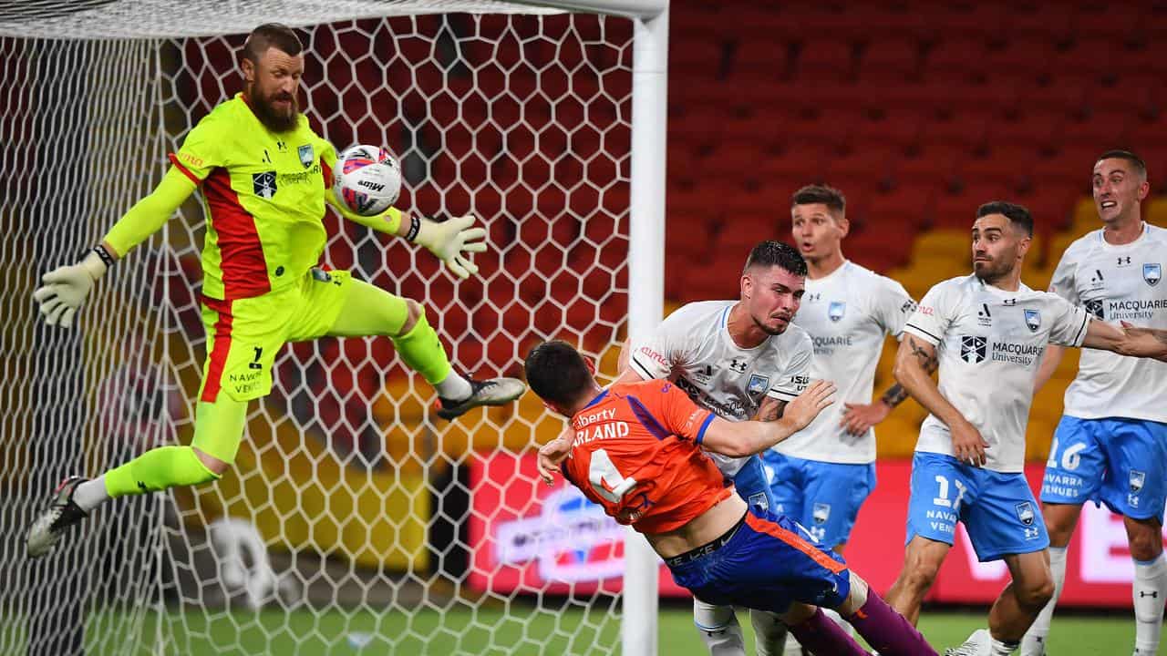 Sydney FC goalie Andrew Redmayne.