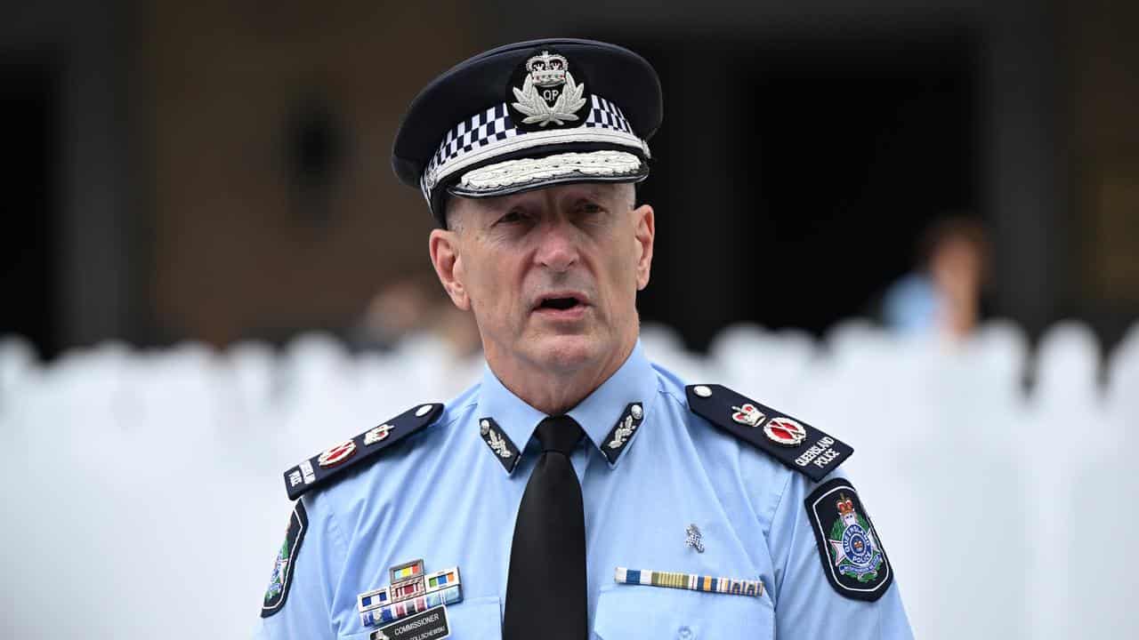 Queensland Police Commissioner Steve Gollschewski