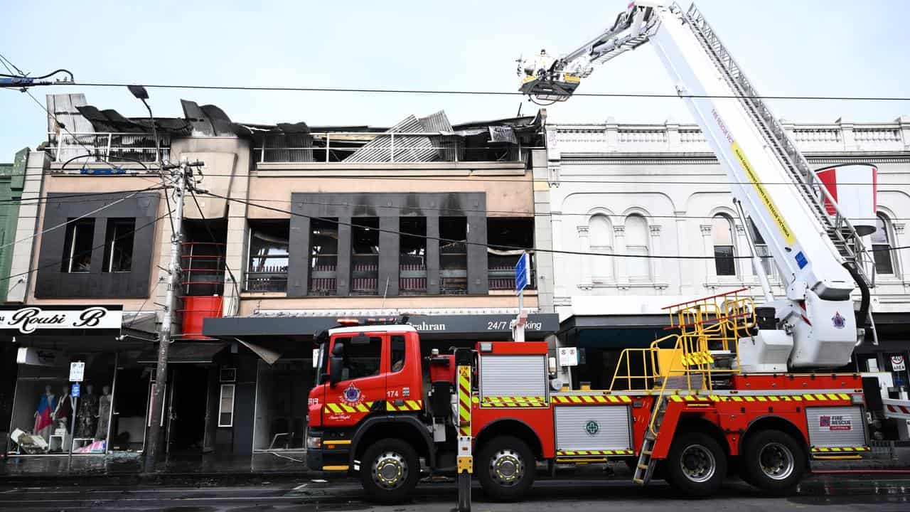 Nightclub fire on Chapel Street