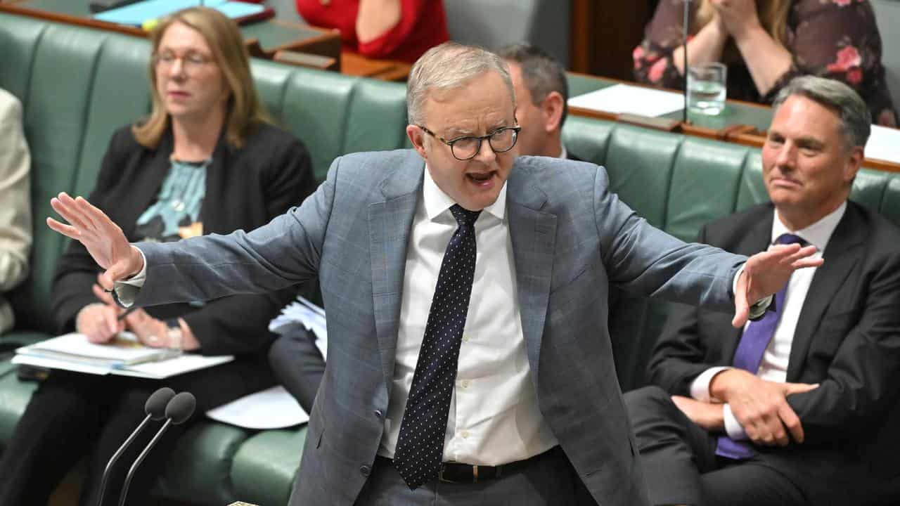 Prime minister in Question Time