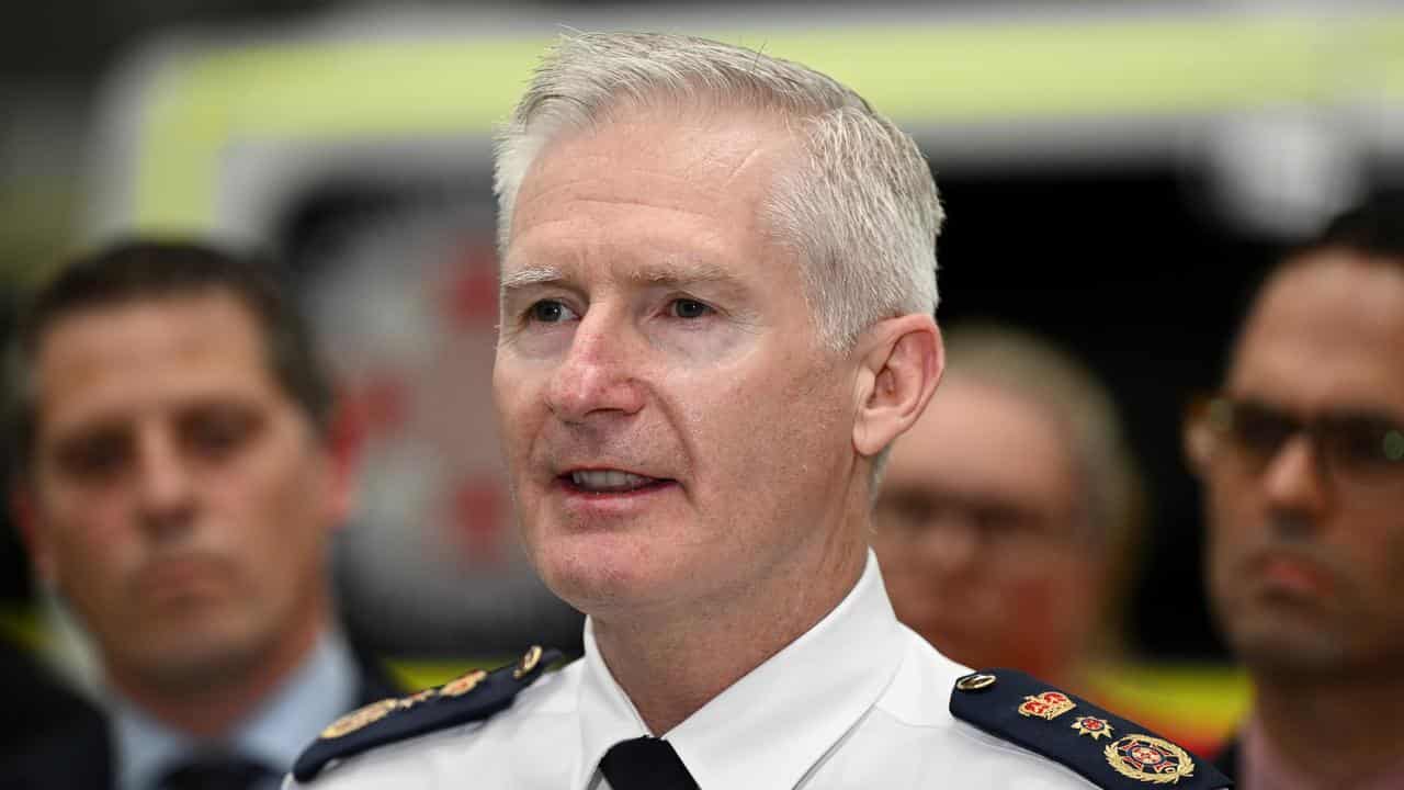 NSW Ambulance Commissioner Dominic Morgan