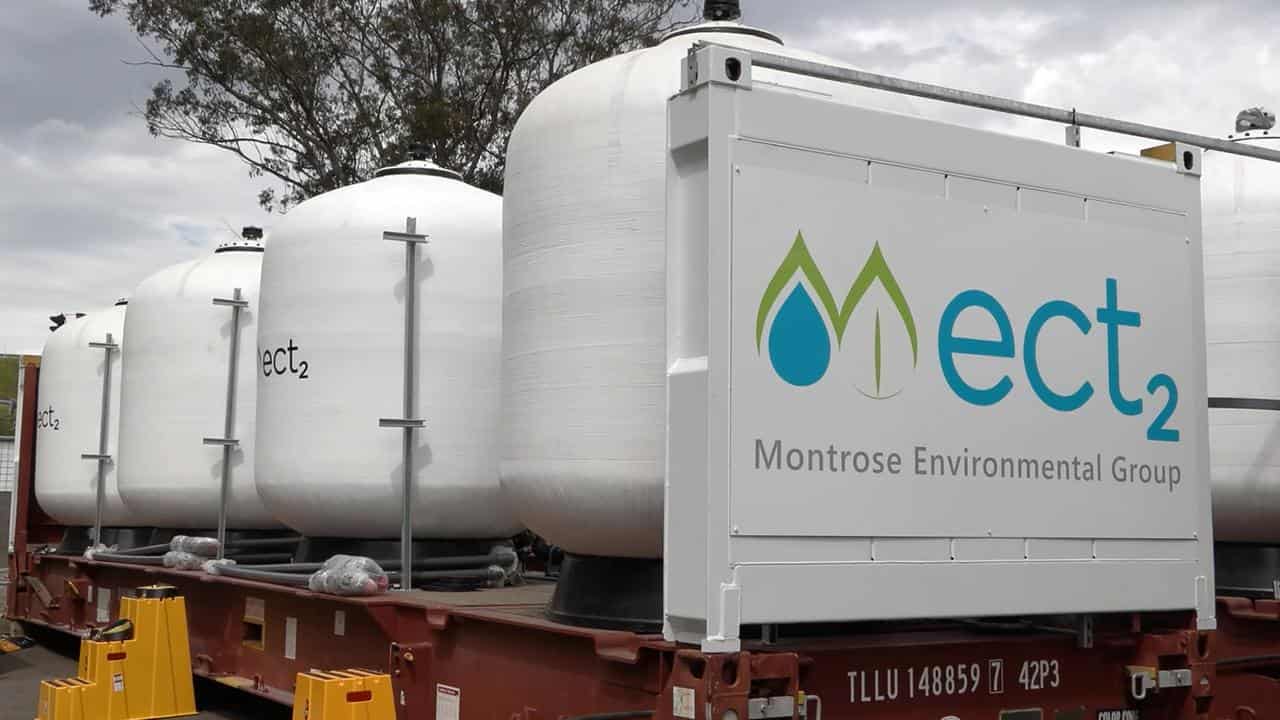 A new chemical water treatment plant in the Blue Mountains, NSW