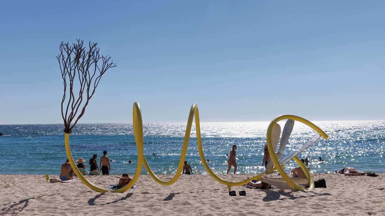 Sculpture by the Sea at Cottesloe, Perth