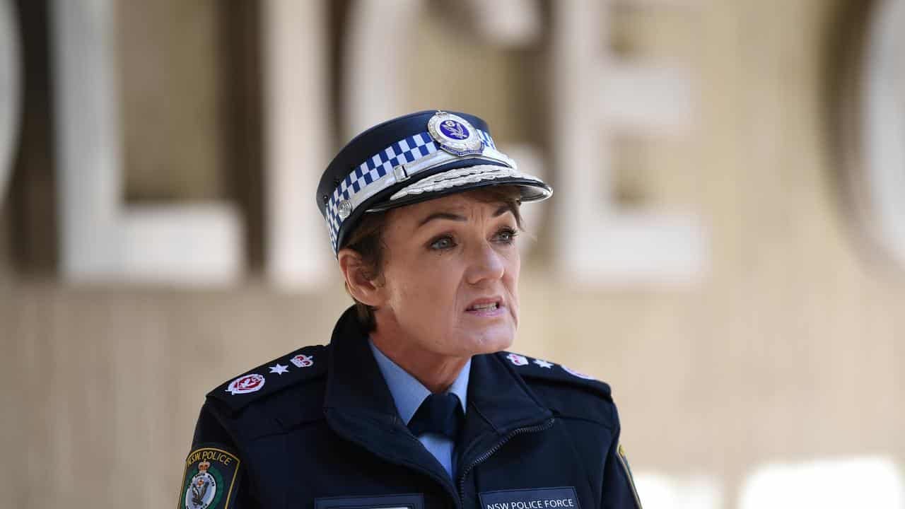 NSW Police Commissioner Karen Webb (file image)