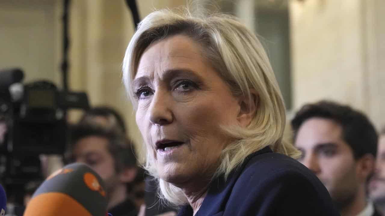 French far-right leader Marine Le Pen