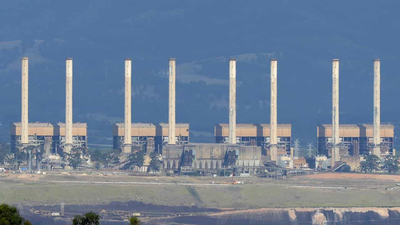 Former coal fired power station Hazelwood.