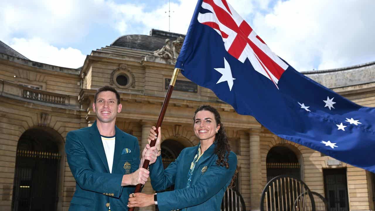 Australian athletes Jessica Fox and Eddie Ockenden