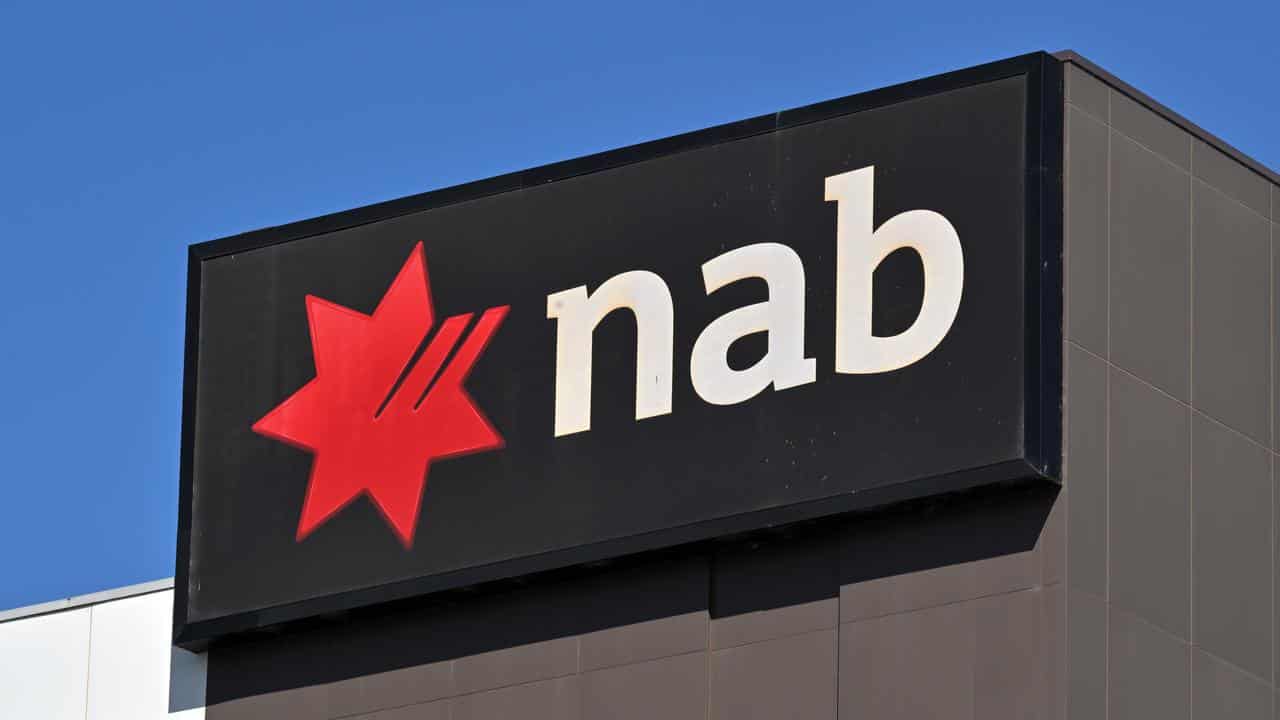 NAB sign on a building