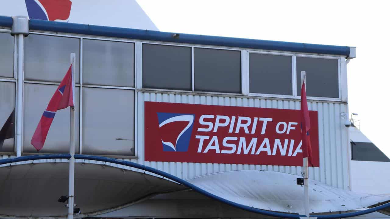 Spirit of Tasmania signage