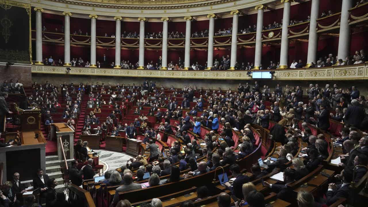 MPs convene at the National Assembly in Paris