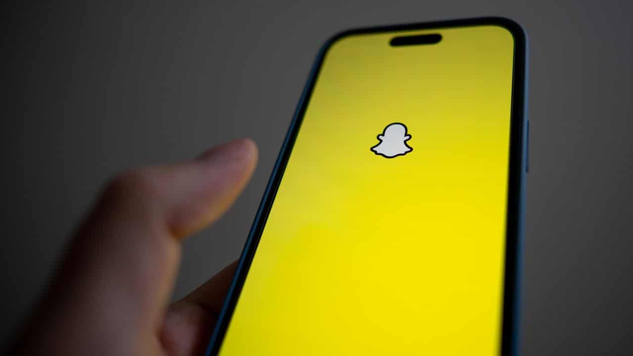 The Snapchat phone app