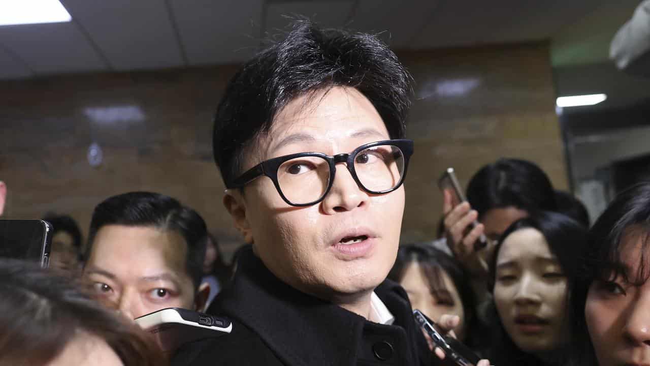 South Korea's ruling People Power Party leader Han Dong-hun