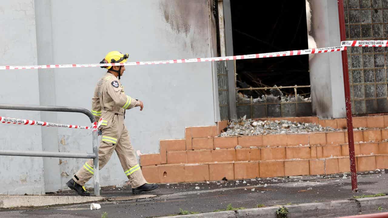 Synagogue attack in Ripponlea, Melbourne.