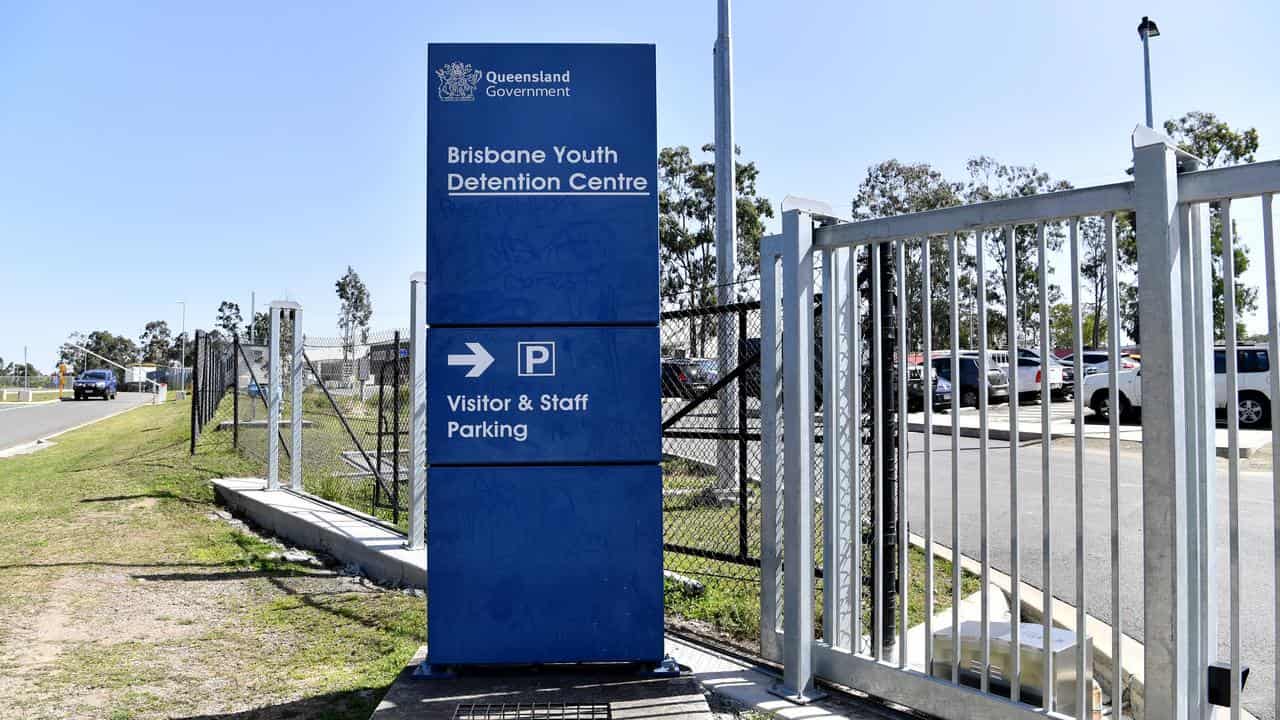 Entry to the Brisbane Youth Detention Centre 