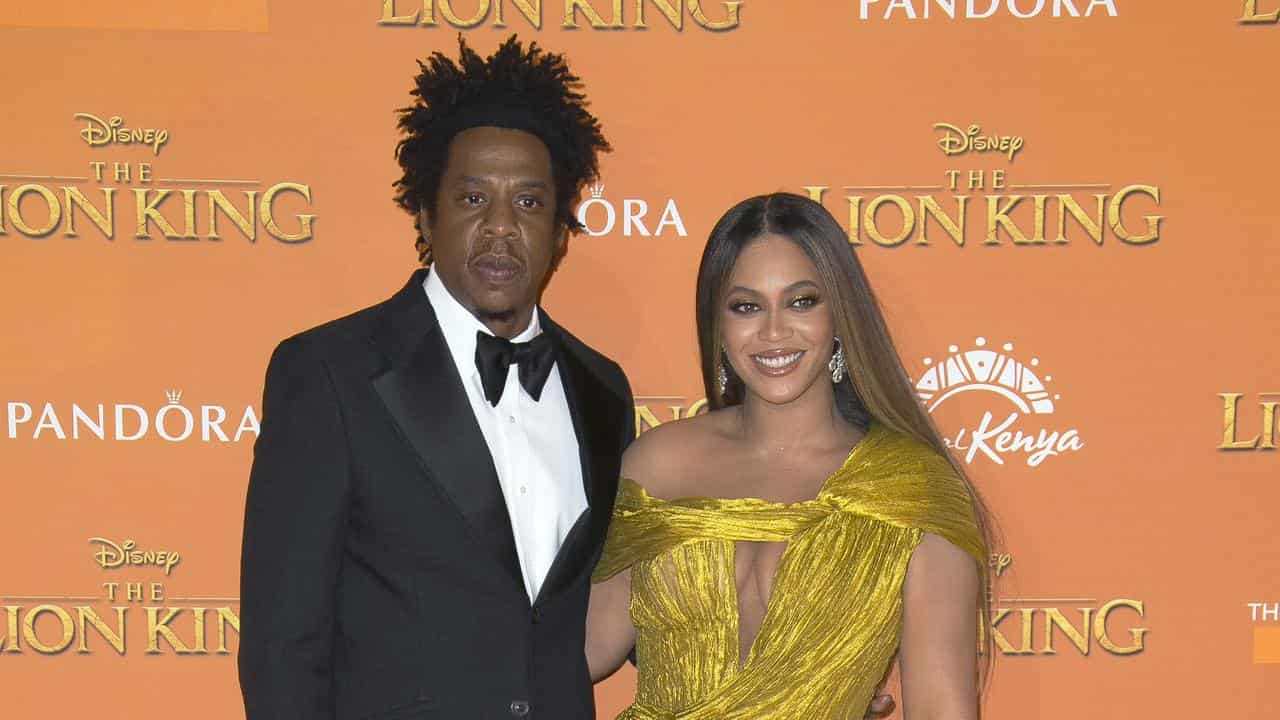 Jay-Z, left, and Beyonce