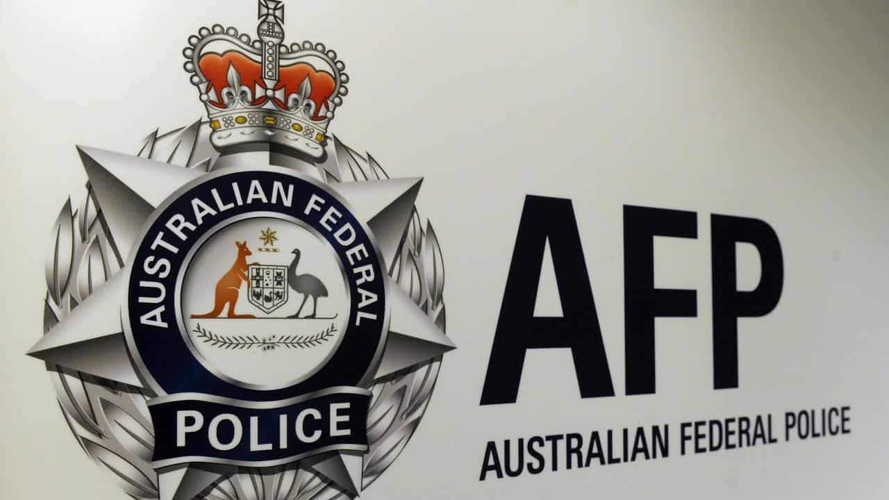 An Australian Federal Police logo