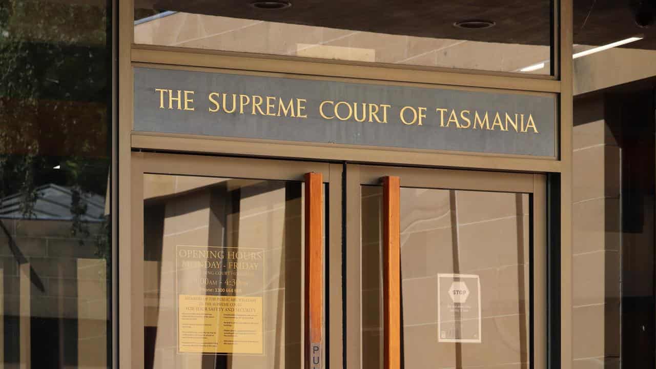 Court signage (file)