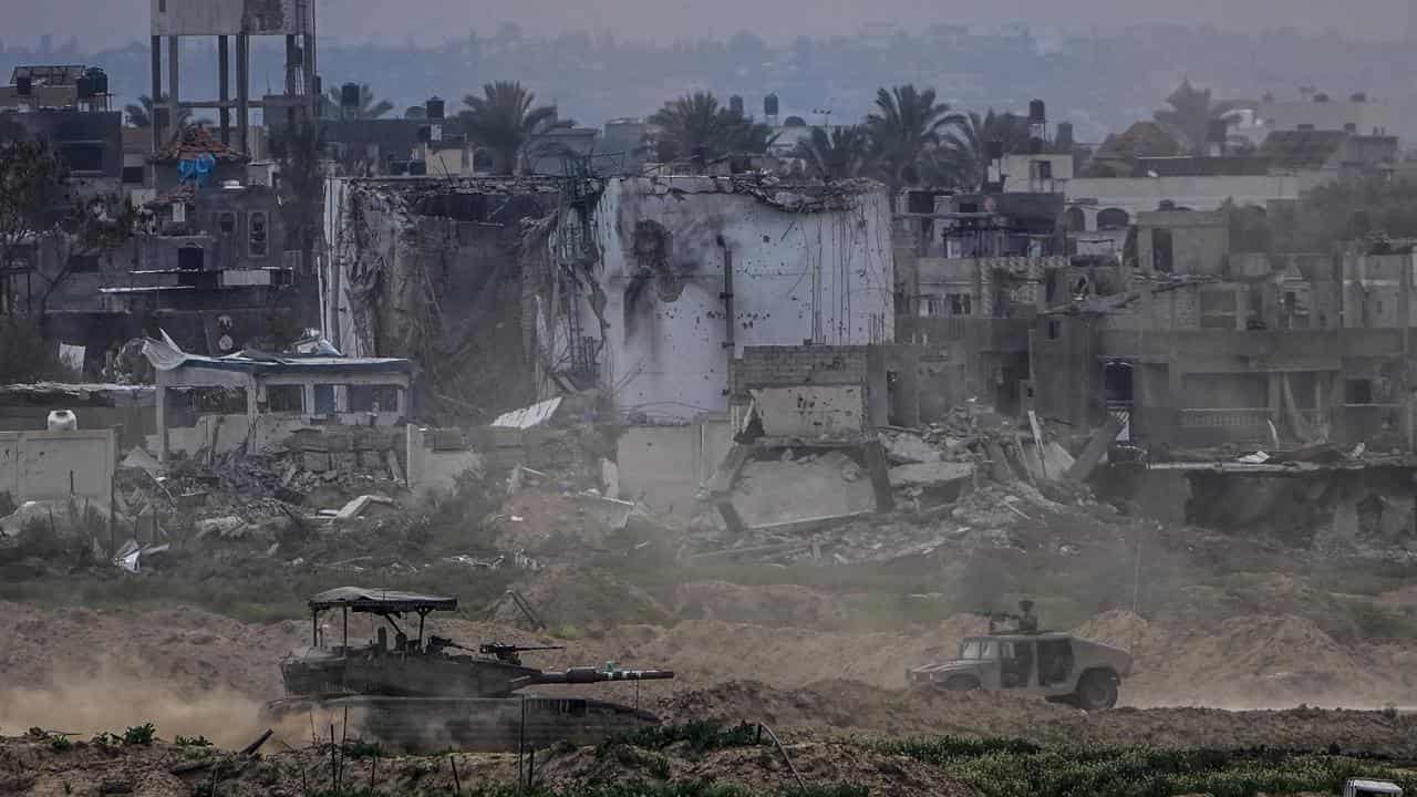 Destruction in Gaza.