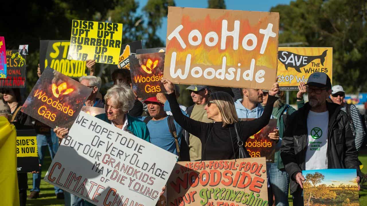 The Woodside gas project has long angered conservationists.