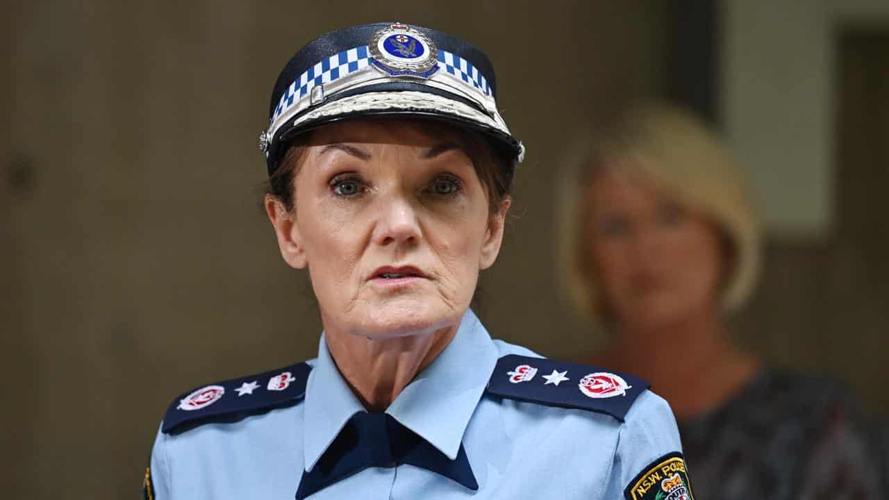 New South Wales Police Commissioner Karen Webb (file)