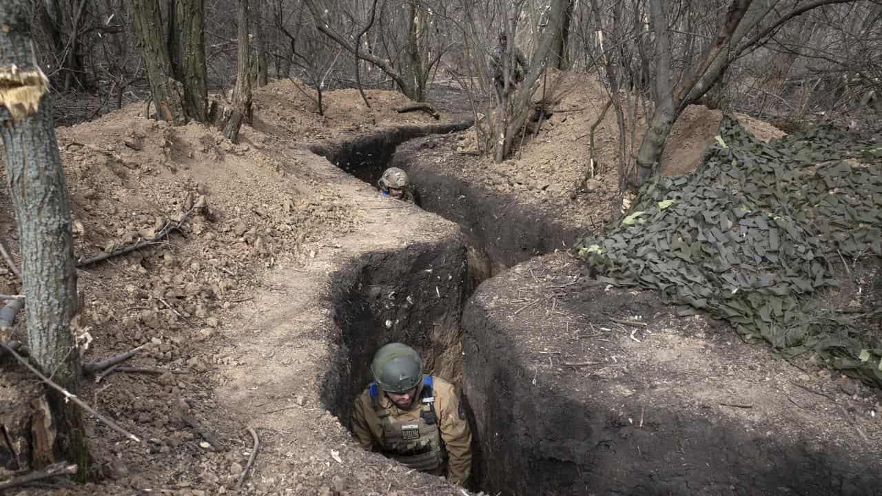 Ukrainian soldiers