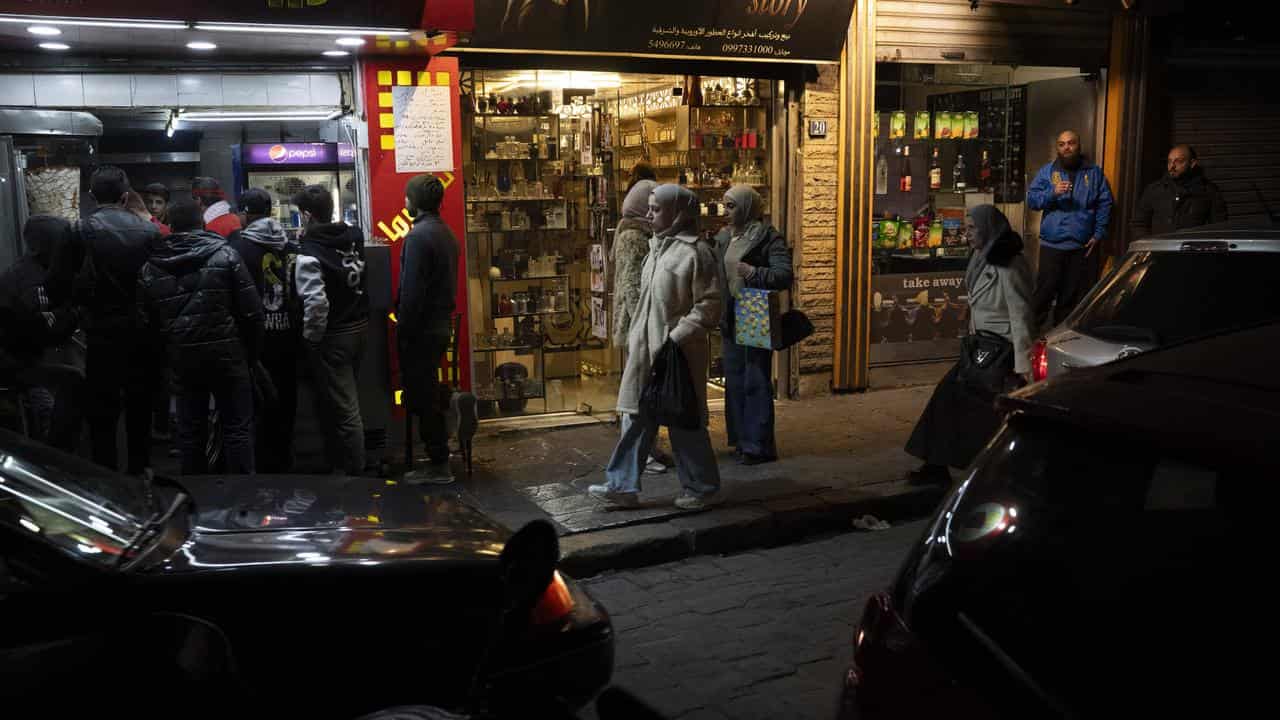 Damascus pedestrians