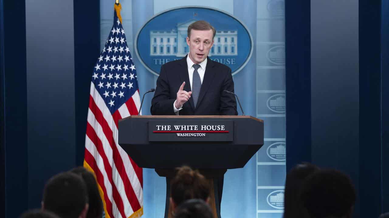 White House national security adviser Jake Sullivan