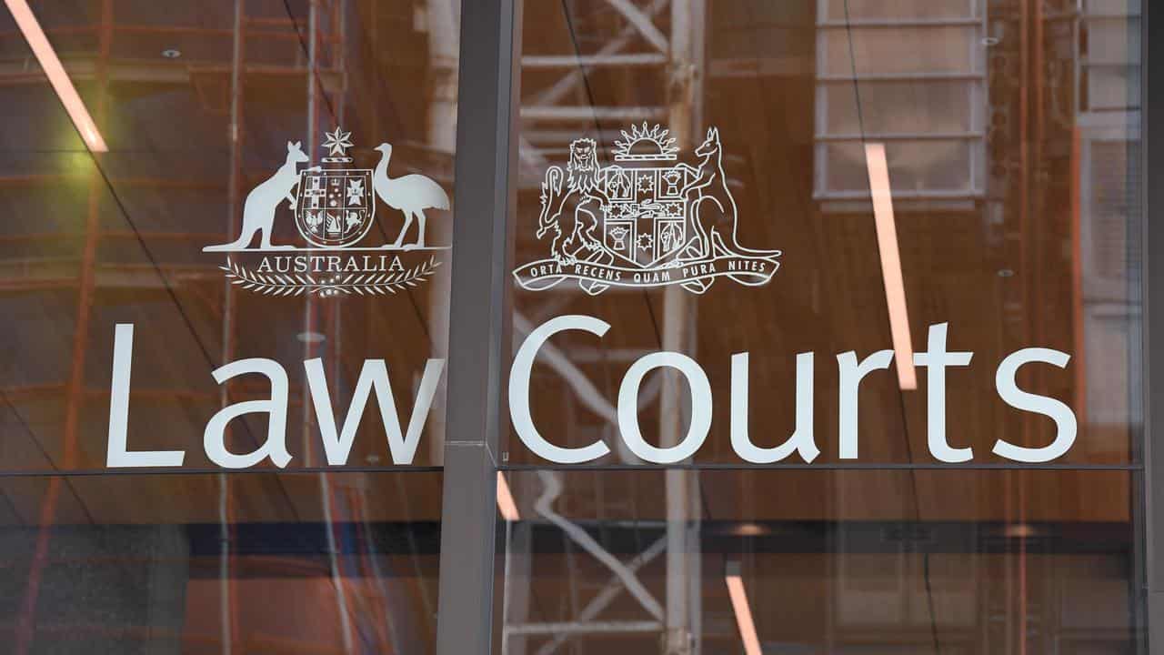 Court signage (file)