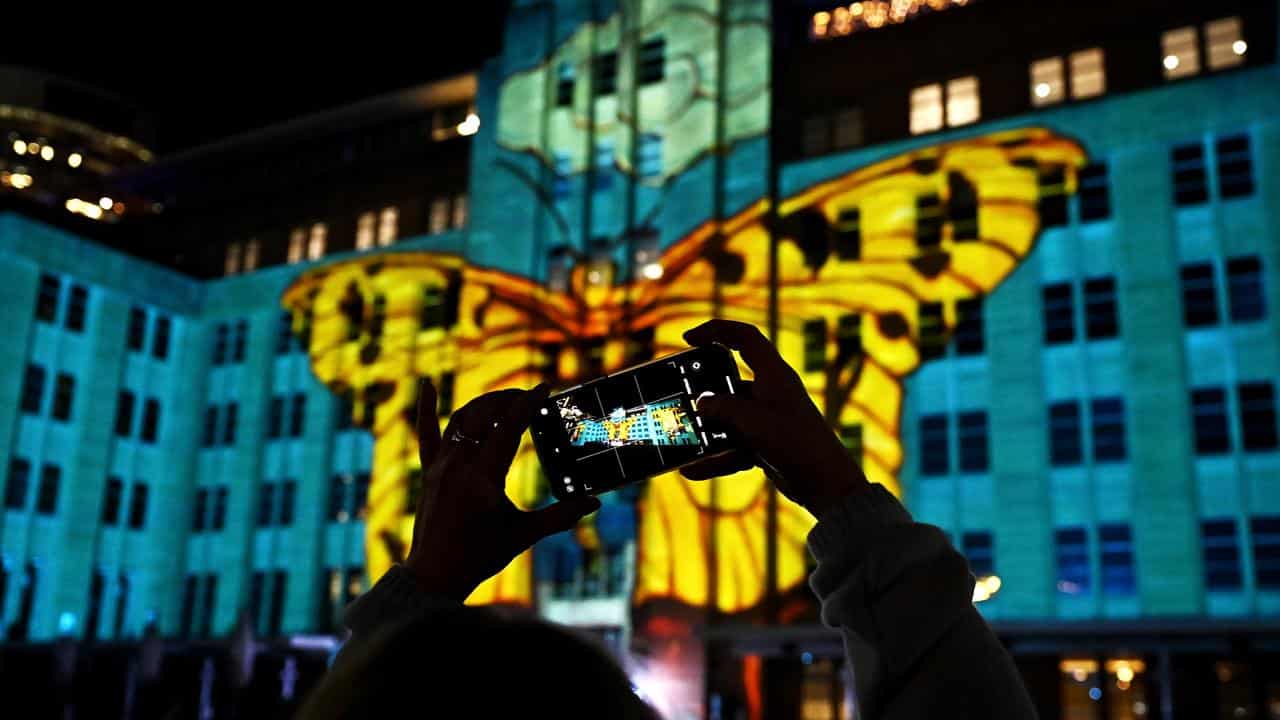 The MCA building during the VIvid festival (file image)