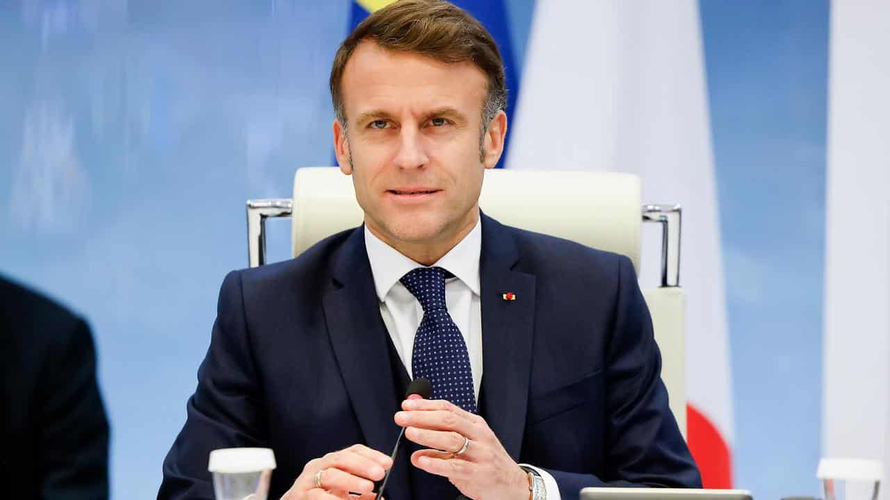 French President Emmanuel Macron