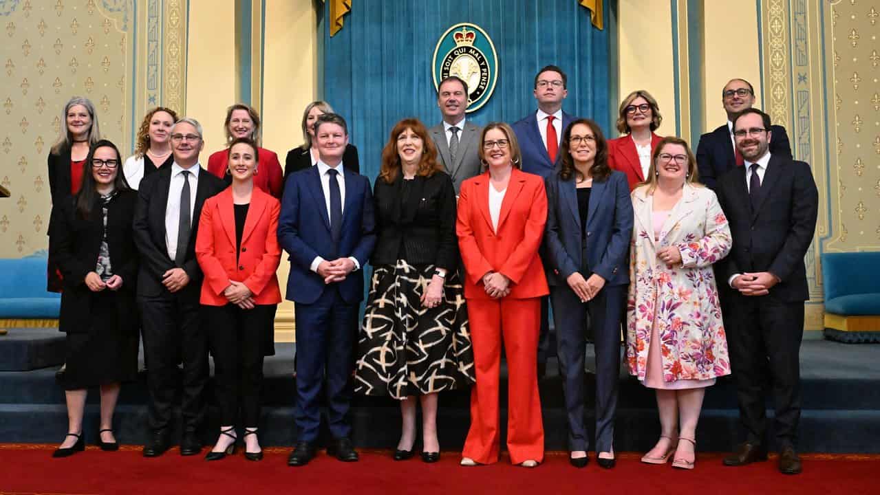 Victoria's ministerial swearing in