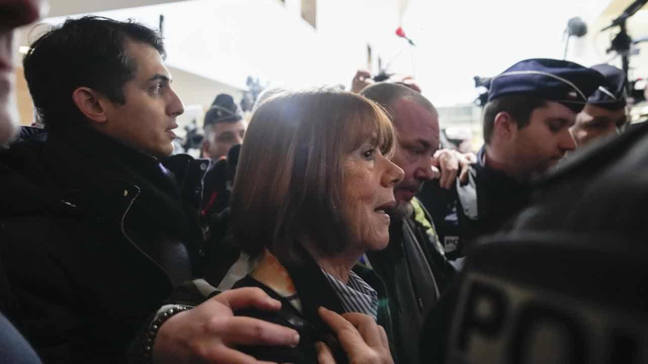 Gisele Pelicot arrives at the court house in Avignon, France