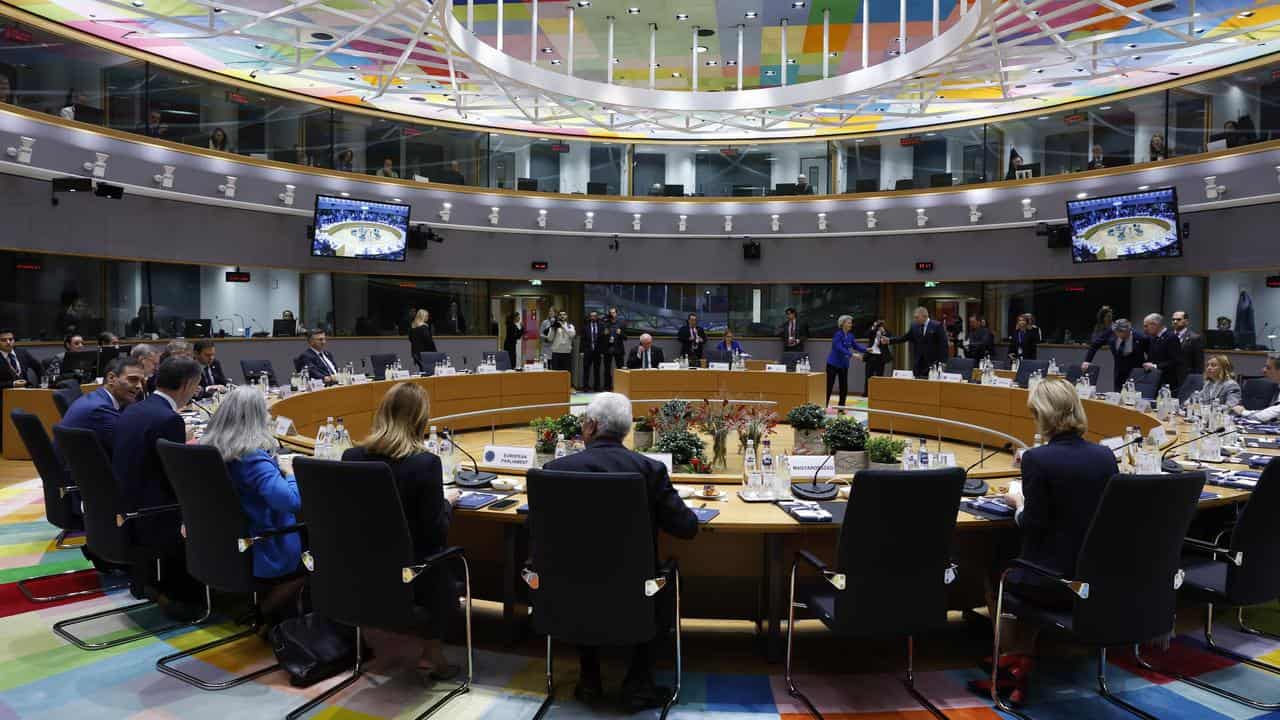 EU leaders meet at a summit in Brussels