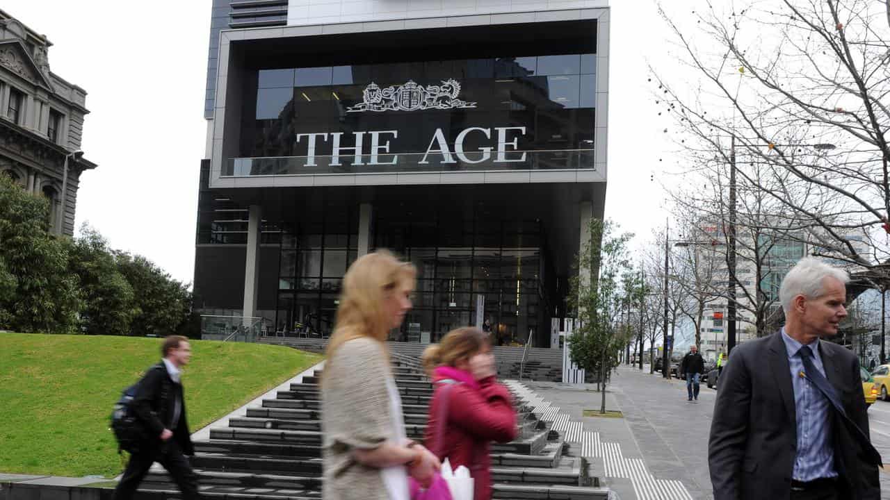 The Age building in Melbourne