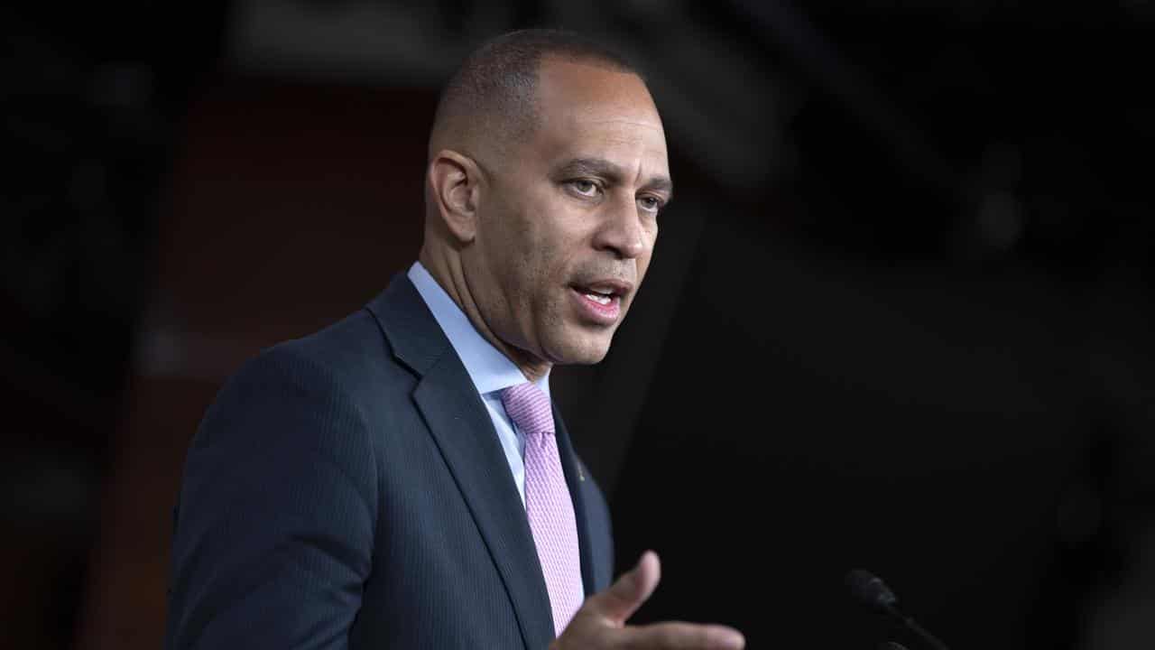 US House Minority Leader Hakeem Jeffries