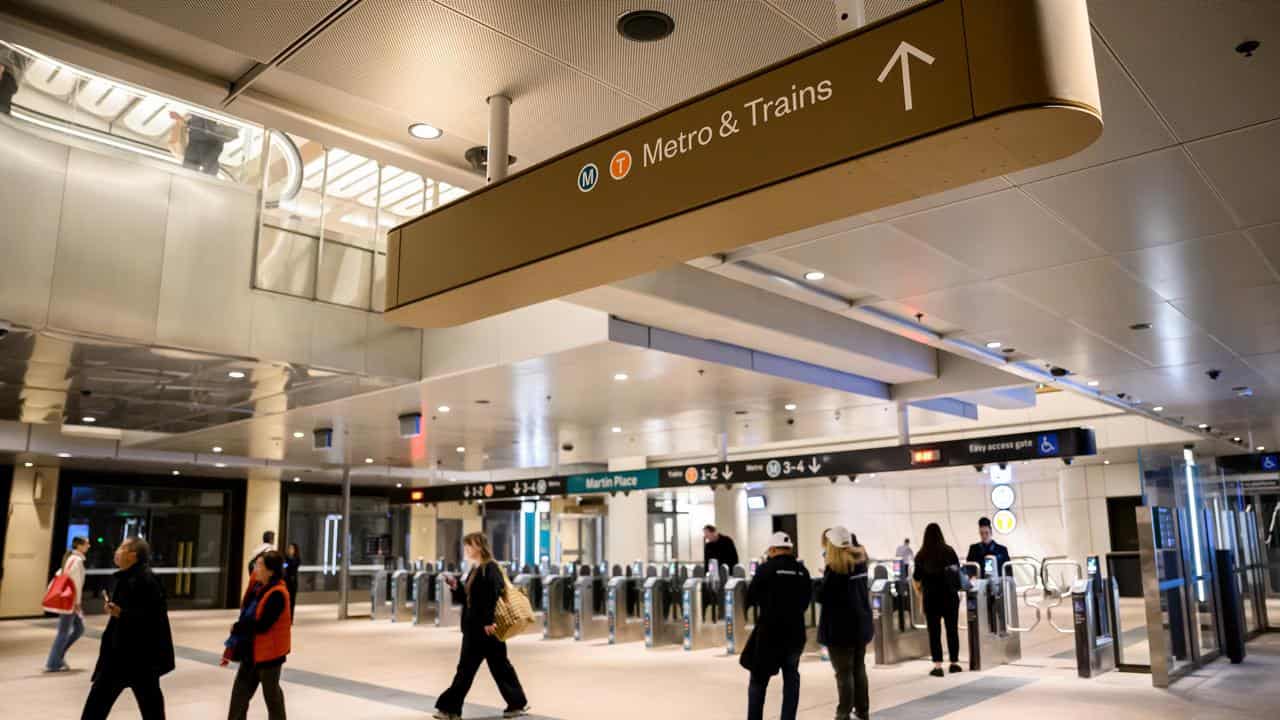 Sydney Metro at Martin Place