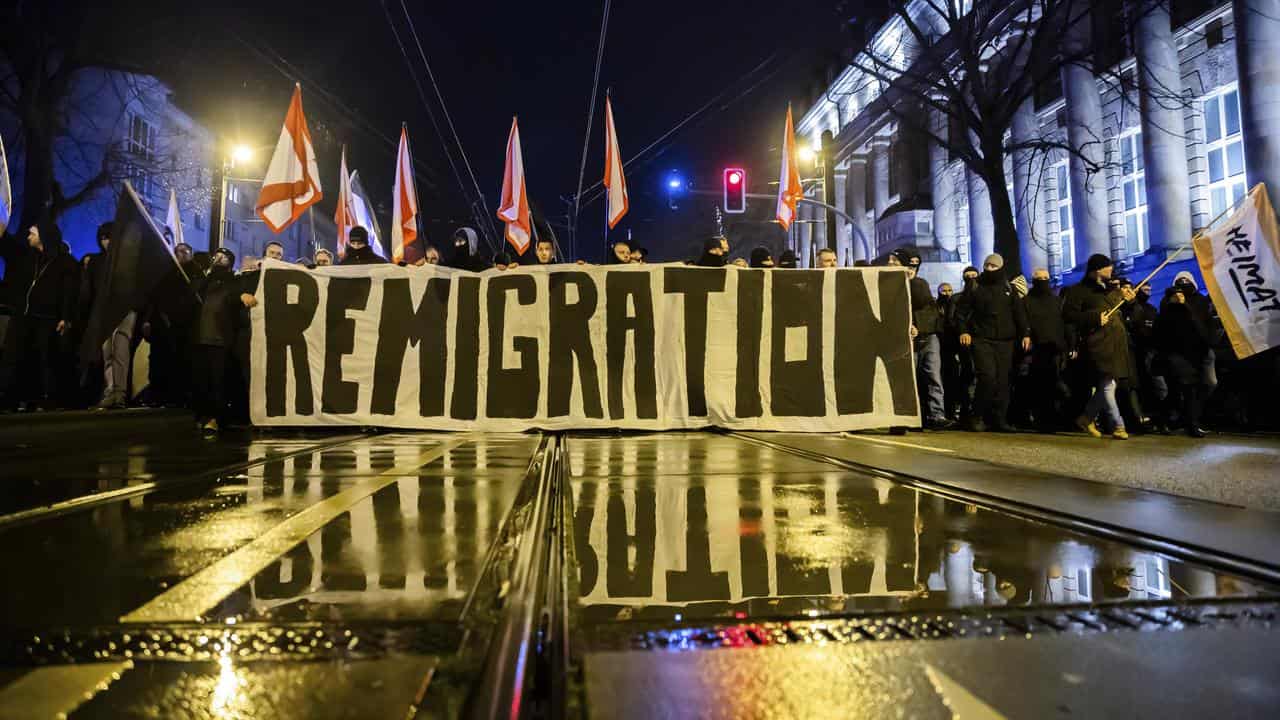 Protesters in Germany