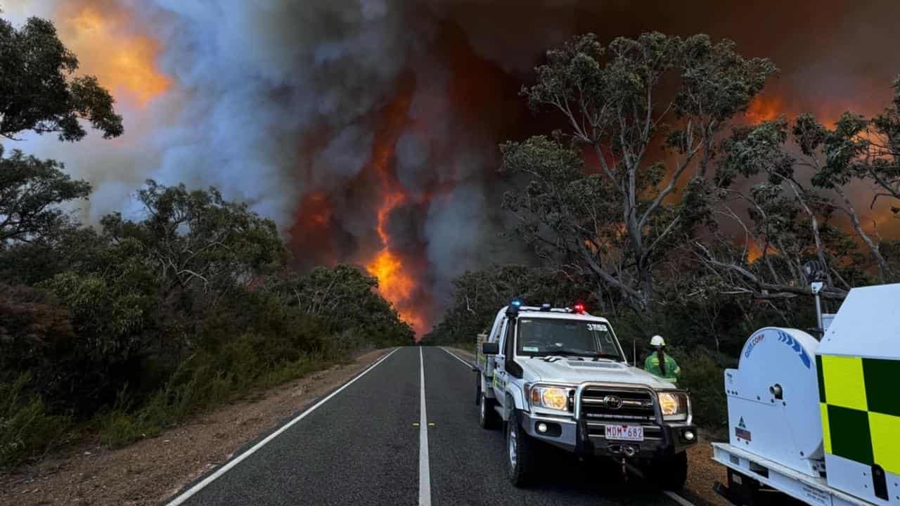 CFA personnelin the Grampians National Park