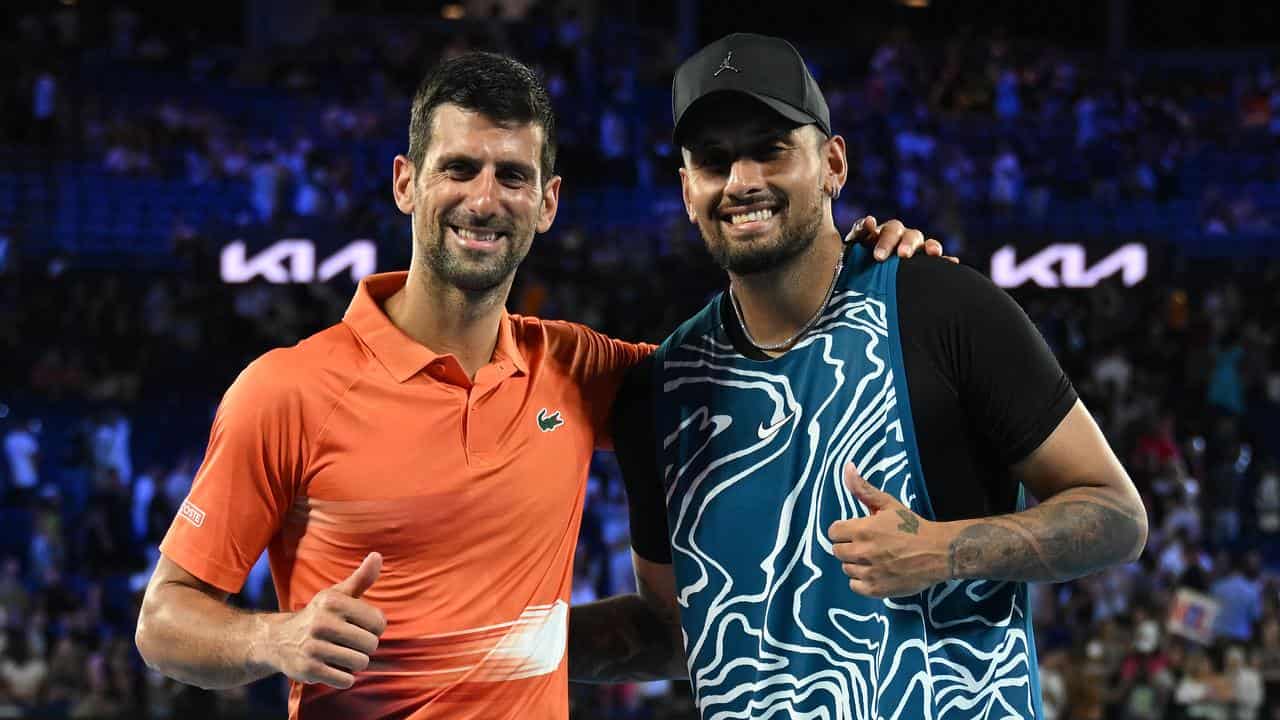 Djokovic and Kyrgios