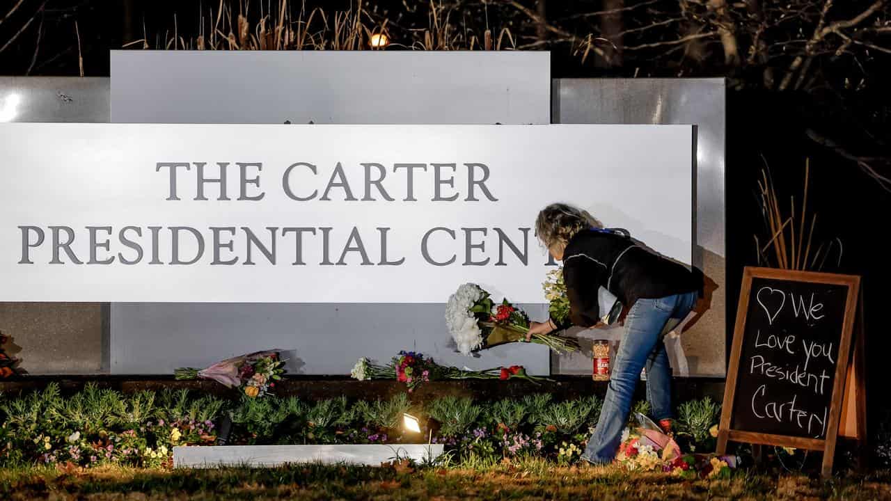 Flowers at the Carter Center