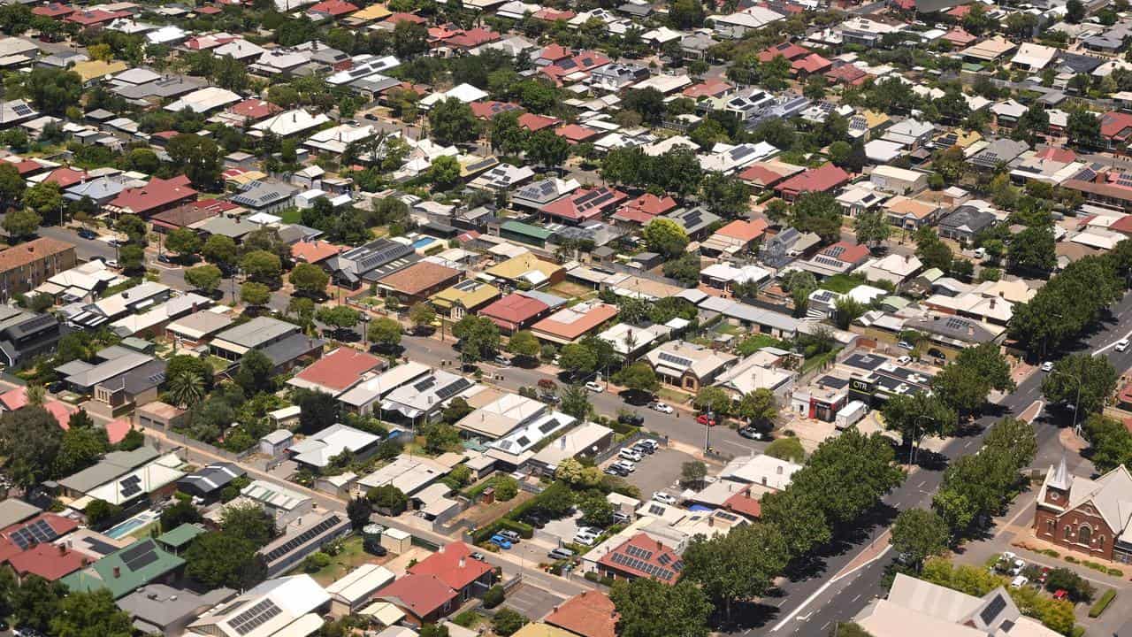 Residential housing in Adelaide (file image)