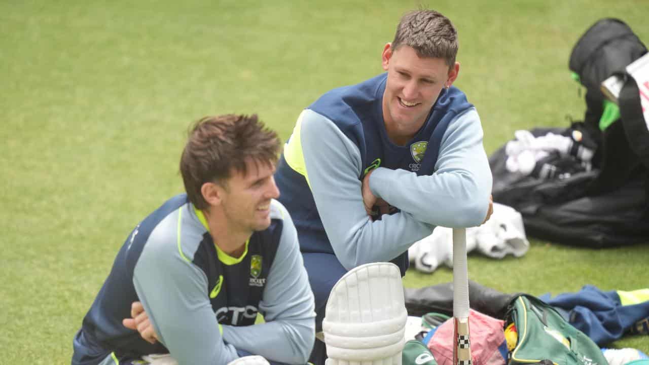 Mitchell Marsh and Beau Webster.