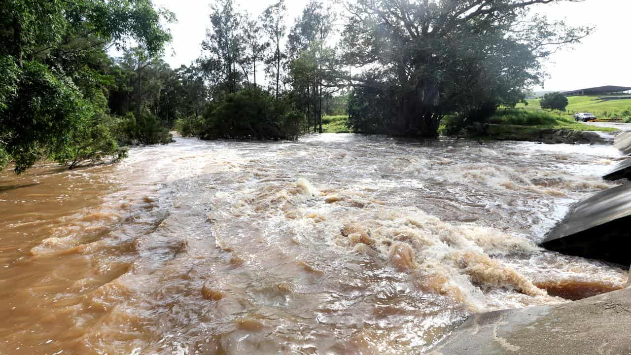 Flooding on northern Gold Coast