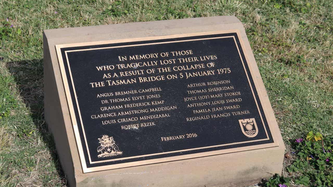 A memorial at Rosny Esplanade dedicated to the 12 people who died.