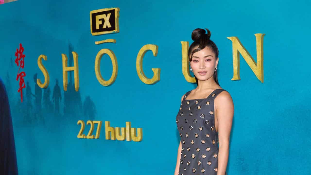 New Zealand actor Anna Sawai at a premiere of Shogun