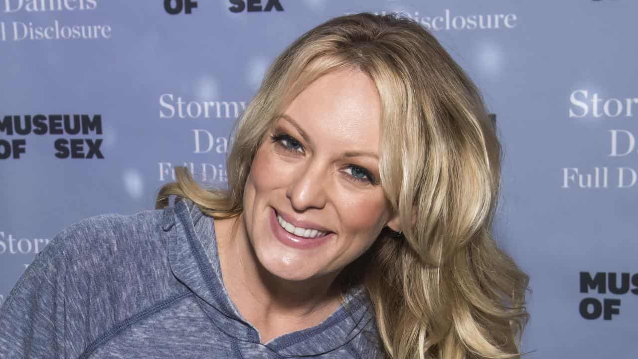 Adult film actress Stormy Daniels (file image)