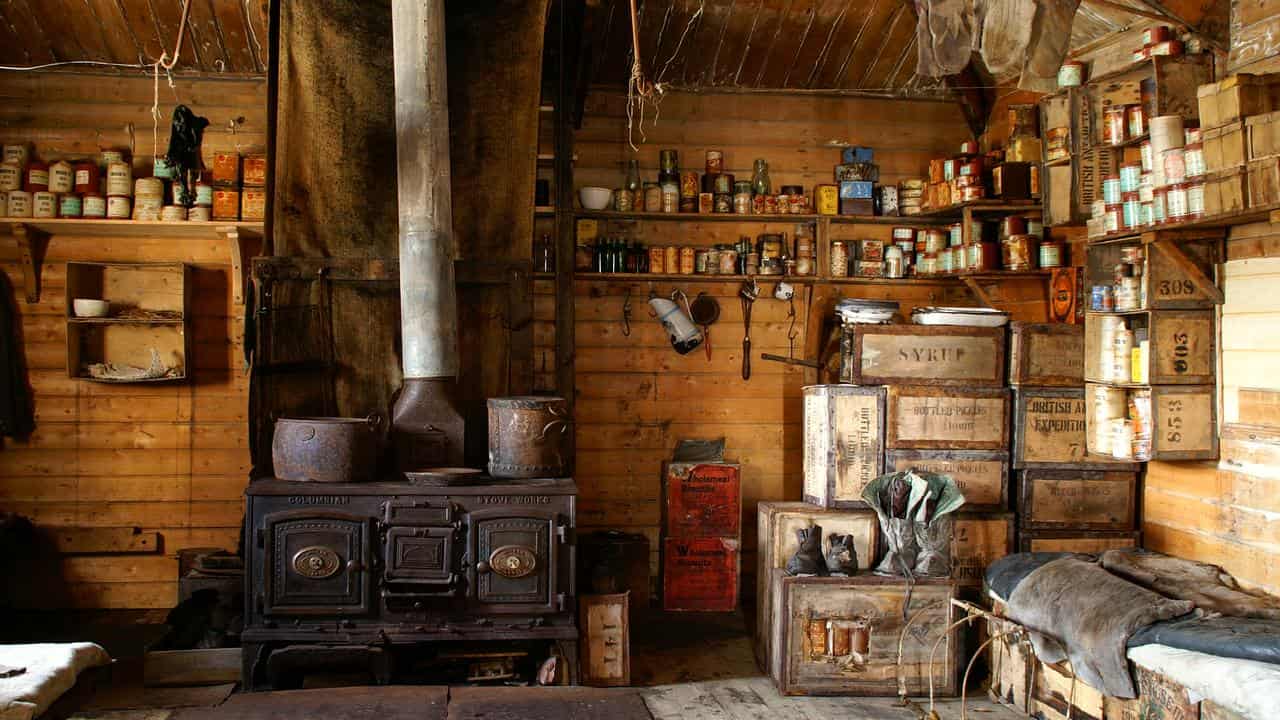 Ernest Shackleton’s Nimrod Hut at Cape Royds