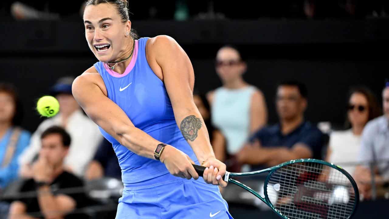 Aryna Sabalenka.