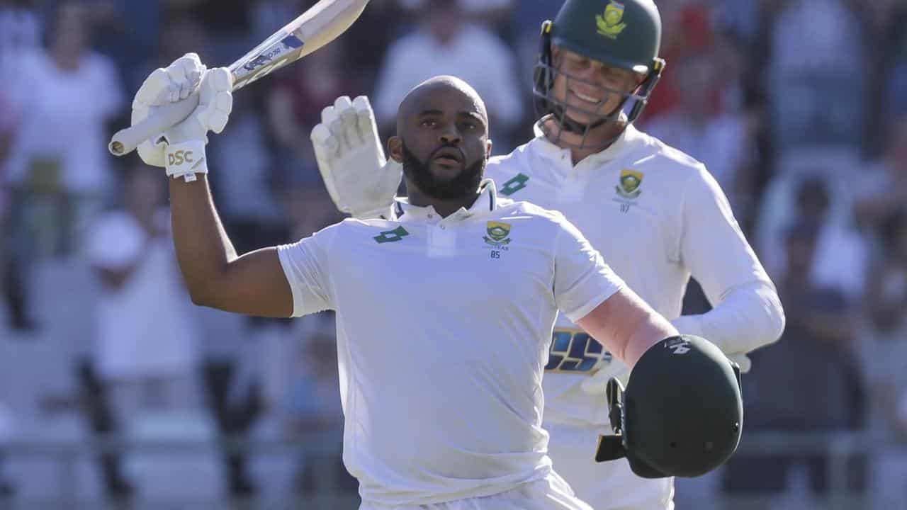 South Africa's Temba Bavuma.